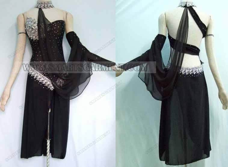 cheap latin dancing apparels,customized latin competition dance clothes:LD-SG643