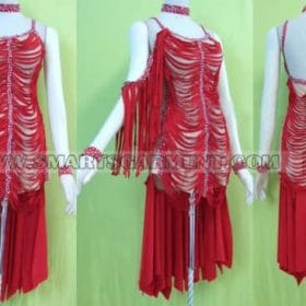 tailor made latin competition dance clothes,latin dance apparels for kids:LD-SG6