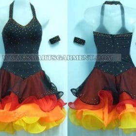customized latin competition dance clothes,latin dance costumes for women:LD-SG6