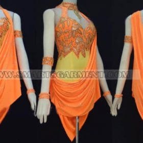 cheap latin dancing apparels,customized latin competition dance dresses:LD-SG670