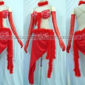 selling latin competition dance clothes,tailor made latin dance costumes:LD-SG68