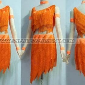 selling latin dancing clothes,quality latin competition dance garment:LD-SG690