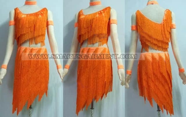 selling latin dancing clothes,quality latin competition dance garment:LD-SG690
