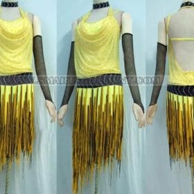 sexy latin dancing apparels,big size latin competition dance garment:LD-SG718