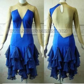 customized latin dancing clothes,tailor made latin competition dance clothing:LD