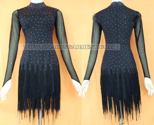 customized latin competition dance clothes,quality latin dance clothing:LD-SG732