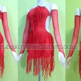 customized latin dancing apparels,plus size latin competition dance garment:LD-S