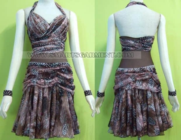 selling latin competition dance apparels,latin dance wear for women:LD-SG740