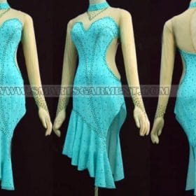 latin dancing clothes for children,customized latin competition dance outfits:LD