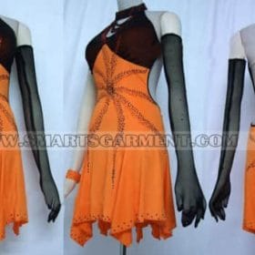 selling latin competition dance clothes,custom made latin dance apparels:LD-SG74