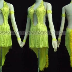 latin dancing clothes,quality latin competition dance outfits:LD-SG749