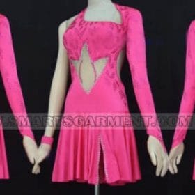 latin dancing clothes for children,plus size latin competition dance garment:LD-
