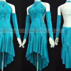 latin dancing apparels for competition,plus size latin competition dance attire: