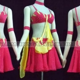 discount latin competition dance apparels,tailor made latin dance outfits:LD-SG7