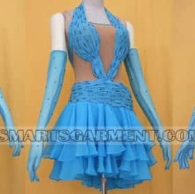 latin dancing apparels for children,customized latin competition dance wear:LD-S