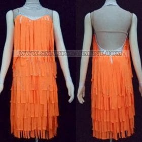 latin dancing clothes for kids,latin competition dance wear for kids:LD-SG788