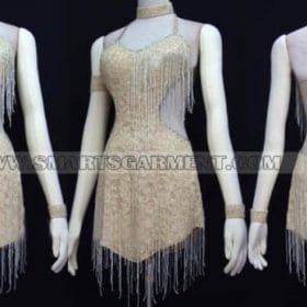 brand new latin dancing apparels,customized latin competition dance attire:LD-SG