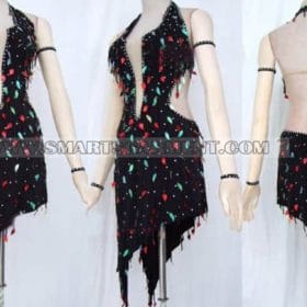 latin competition dance apparels store,latin dance wear for women:LD-SG791