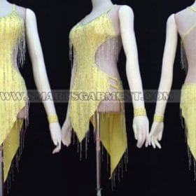 Inexpensive latin dancing apparels,latin competition dance wear for kids:LD-SG79