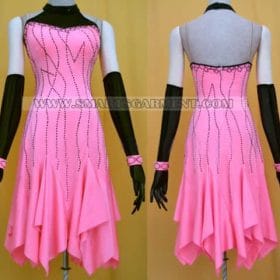 brand new latin competition dance clothes,custom made latin dance attire:LD-SG80