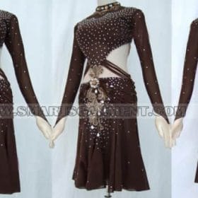 Inexpensive latin dancing clothes,big size latin competition dance dresses:LD-SG