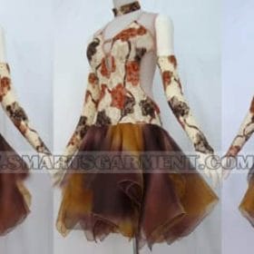 custom made latin dancing apparels,latin competition dance outfits for children: