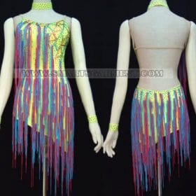 tailor made latin dancing apparels,brand new latin competition dance costumes:LD