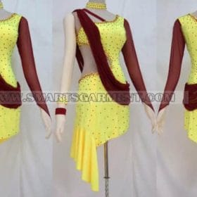 latin competition dance apparels for kids,latin dance attire outlet:LD-SG833