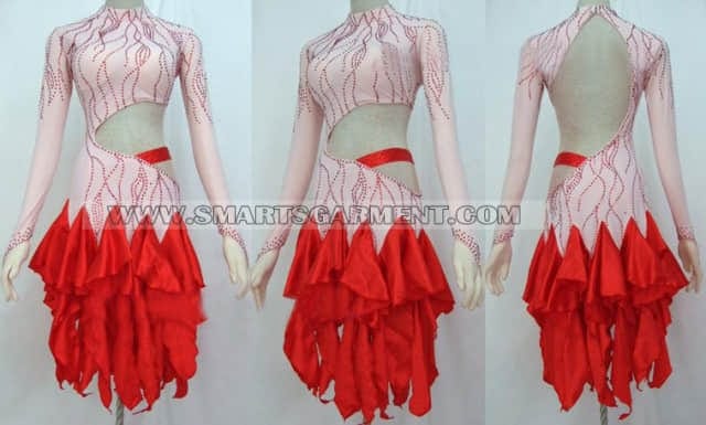 latin dancing apparels for women,quality latin competition dance wear:LD-SG840