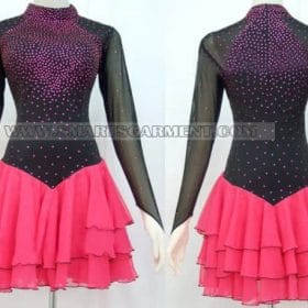 big size latin competition dance clothes,Inexpensive latin dance garment:LD-SG84