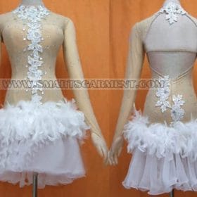personalized latin dancing apparels,tailor made latin competition dance clothes: