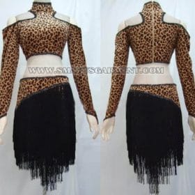custom made latin competition dance apparels,Inexpensive latin dance garment:LD-