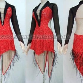 latin dancing apparels shop,latin competition dance garment:LD-SG887