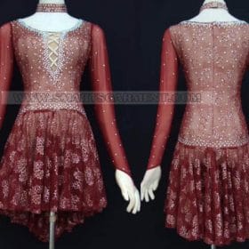 latin competition dance apparels for sale,latin dance costumes:LD-SG890