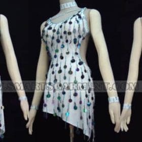plus size latin dancing apparels,latin competition dance dresses for kids:LD-SG8