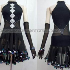 big size latin competition dance clothes,latin dance clothes store:LD-SG898