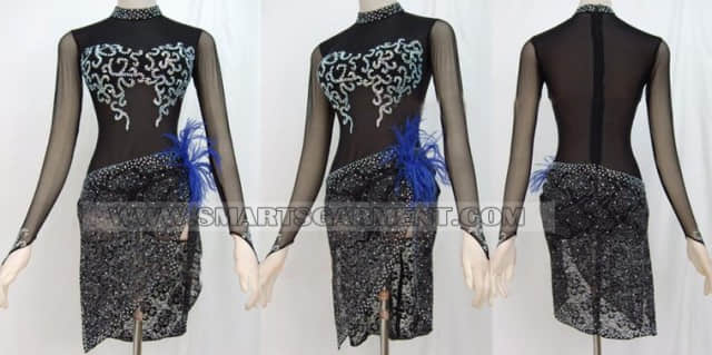 latin dancing clothes outlet,latin competition dance outfits for women:LD-SG912