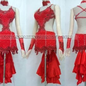 sexy latin dancing apparels,latin competition dance apparels for children:LD-SG9