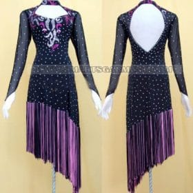 custom made latin dancing apparels,latin competition dance garment for sale:LD-S