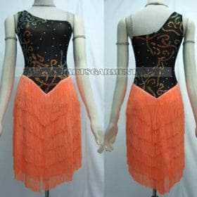 selling latin dancing apparels,latin competition dance clothes:LD-SG953