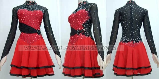 latin dancing clothes shop,latin competition dance costumes outlet:LD-SG976