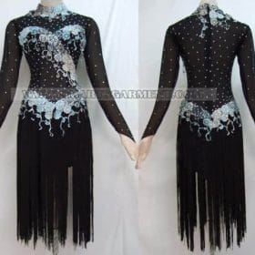 latin dancing clothes shop,big size latin competition dance dresses:LD-SG991