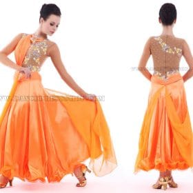 ballroom dance dress for children,dance team dress store:SK-BD1018