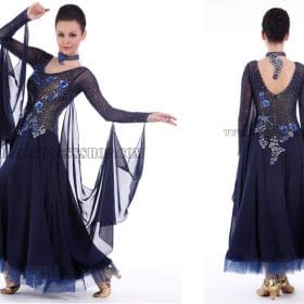 tailor made ballroom dance dresses,dance gowns shop:SK-BD113