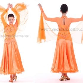 Inexpensive dance competition dress,custom made Performance dance gowns:SK-BD126