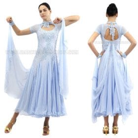 ballroom dance gowns store,custom made dance competition dress:SK-BD14