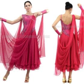 tailor made ballroom dancing dresses,discount dance team dresses:SK-BD17