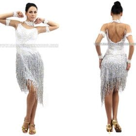 latin dance gowns for competition,personalized sequin latin dance dresses:SK-LD1