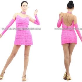 big size latin dance gowns,rhythm gowns shop:SK-LD9