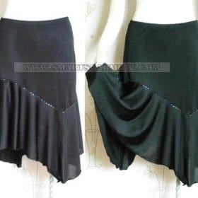 tailor made latin dance skirts,Tango performance skirts for kids:SK-SG21